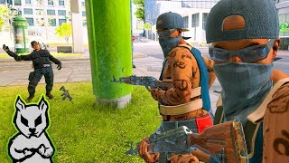 COPS & GANGS STREET WAR | Watch Dogs 2 Free Roam