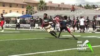 E7 TRAINING CAMP SPRING 2015 WR DB 1 on 1s