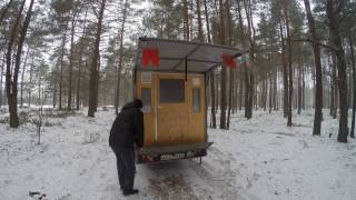 Прицеп на стоянке