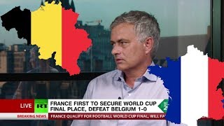 'Belgium kept hiding on the biggest stage, but Pogba was mature' - Jose Mourinho on France v Belgium