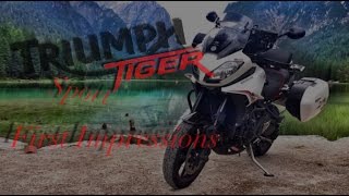 Triumph tiger sport first impressions