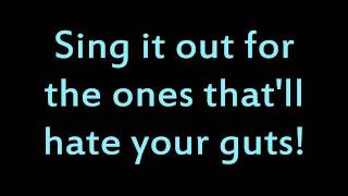 My Chemical Romance - S.I.N.G (HQ Lyrics)