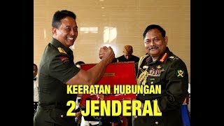 Keeratan Hubungan Dua Jenderal Dua Negara | BULETIN TNIAD 262 2/5