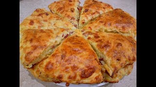 Готовлю Несколько Дней Подряд/ Очень Вкусные СКОНЫ – Рецепт с Сыром и Колбасой