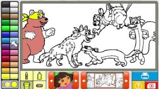 Nick Jr Coloring Book Game