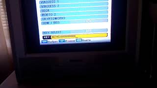 EUROSKY DVB 8004 ввод бисс ключей