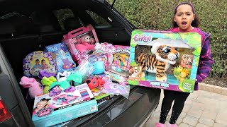KIDS REACT! Tiana Is Giving Away Her Toys!