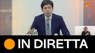 Vaccini, conferenza stampa con #Speranza, #Figliuolo, #Locatelli