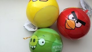 Открываем шары "Angry Birds"