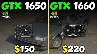 GTX 1650 vs GTX 1660 Test in 9 Games