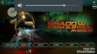 Game Play игры Shadow: super survival mission
