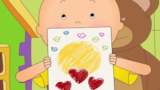 Funny Animated cartoons Kid | Caillou's VALENTINE COMPILATION | WATCH ONLINE | Videos For Kids