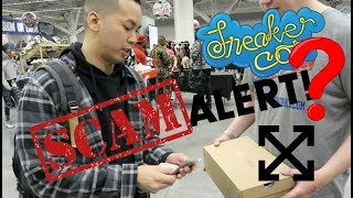 DID I GET SCAMMED AT SNEAKERCON ?? LEGIT CHECK OFF WHITE VAPORMAX