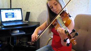 Radioactive by Imagine Dragons on Violin by Brittany