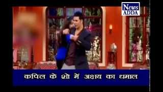 Akshay Kumar Promotes Holiday On Comedy Nights With Kapil
