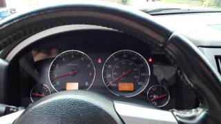 Infiniti FX45 звук ДВС из салона