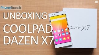 Coolpad Dazen X7 Unboxing and Hands-on Overview