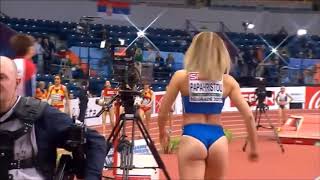 En Sexy Kadın Sporcu Muhteşem Kalçalar