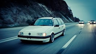 Passat B3 !!! Теплый двигатель ...