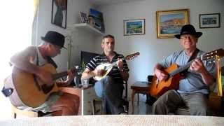 Mandoline et Guitares - MAZURCA DI PULCINELLA extrait - Laurent Sergio & Sarto - Menton juin 2013