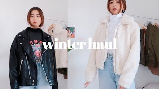 TRY-ON HAUL เสื้อผ้าหน้าหนาวเตรียมไปญี่ปุน | Pull&Bear, Bershka, H&M, ZARA, Uniqlo