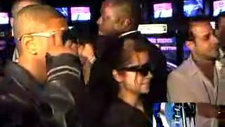 Usher and Chilli in his Album release party