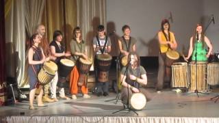 DRUM'N'PIPE - Африканские барабаны (Джембе) - 4 Часть