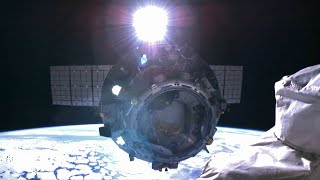 Tianzhou-2 undocking and departure