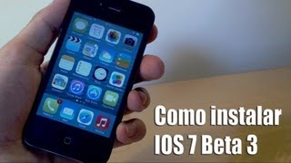 Instalar IOS 7 beta 3 gratis en iPhone 5/4s/4, iPod touch 5g, iPad 4/3/2 y iPad Mini 2013 español