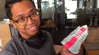 Nike Zoom Pegasus 35 Turbo Unboxing and Review Barely Gray / Hot Punch Color