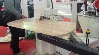 automatic curved edge banding machine