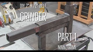 DIY 2 x 72 belt grinder part 1