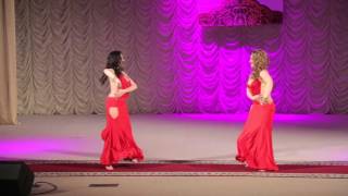 Школа арабского танца "ELISSA" . Дуэт Гирина Кристина и Адамчук Анастасия