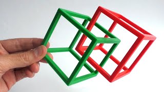 Невероятные парящие кубы на 3D принтере 3d print #Shorts