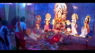 Durga Puja MahaAshtami Aarti with Dhak Sound