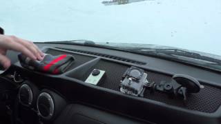 Установка и тест полки органайзера на LADA Largus