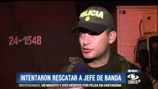 Hombres armados intentaron rescatar a jefe de banda detenido por Policía - Septiembre 3 de 2013