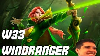 w33 на WR уничтожает противника, тройной RAMPAGE