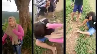 Video Viral Kepergok Mesum , Wanita ini Nangis sampai Mukul Pacarnya