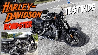 Harley Davidson Roadster test ride