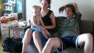 Tickling the boy