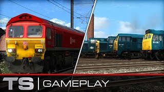 Train Simulator 2016 Gameplay - DB Schenker Class 59/2 and BR Blue Pack Preview
