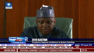 Buhari, Osinbajo In Good Stead To Win 2019 Election – Presidency