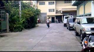 Yamaha Jog Aprio Wheelie by: RR part 2