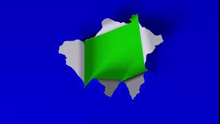 Green Screen Logo Reveal Effect   Paper tearing   ripping open   Free Download
