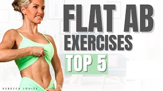 TOP 5 ABS EXERCISES To Lose BELLY FAT | 12 Min Home Workout