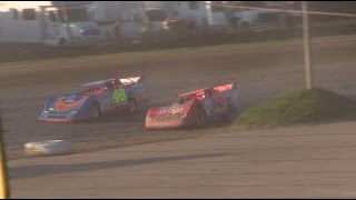 Late Model heat 3 at Oakshade Raceway on 8-1-15