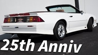 The ultimate third-gen F Body. || 1992 Chevrolet Camaro Z28 Heritage Convertible || Full Tour [4k]