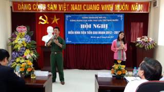 Hội nghị điển hình tiên tiến giai đoạn 2012 - 2017 - Tiết mục của TT Lưu trữ quốc gia I