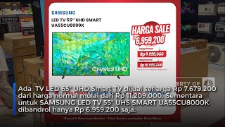 Khusus Hari Ini! Kulkas Sampai TV Diskon di Transmart Full Day Sale